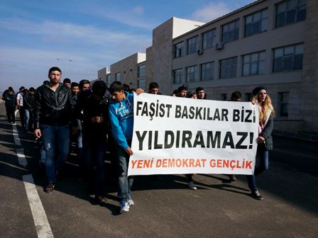 19 kasim universitelerde baskilar protesto edildi dersim ydg