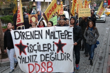 haber DDSB maltepe işçileri ziyareti