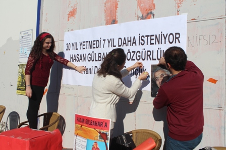 hasan gulbahara ozgurluk standi