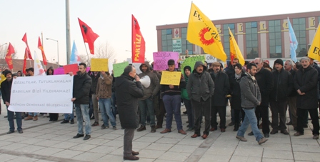 erzinganda baskilara karsi eylem