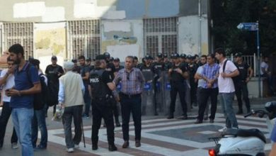 aziz guler icin kadikoy de kurulmak istenen taziye cadirina polis saldirisi h54771 d257f