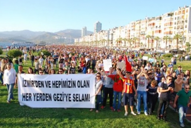 izmir taksim protesto 2