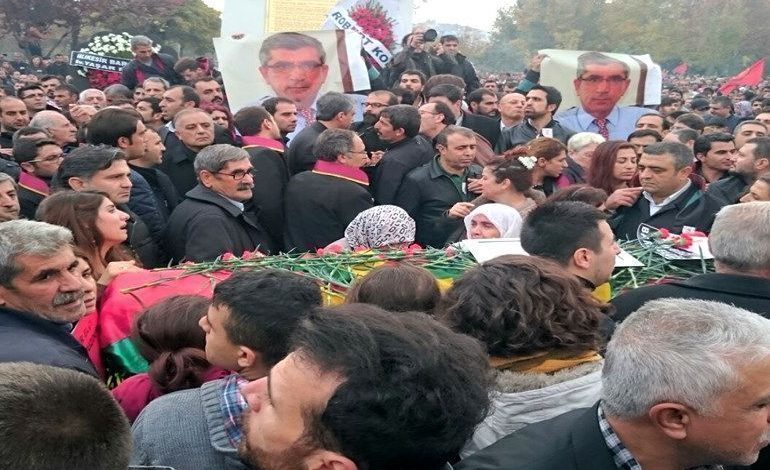 tahir elci cenaze kosu yolu karsilama