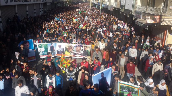 Nusaybin halkı şehitlerini uğurluyor