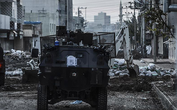 mardin nusaybin zirhli arac aa