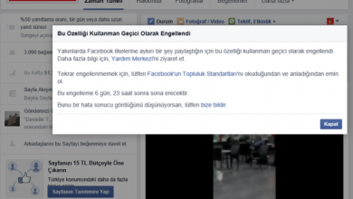 ydg facebook engelleme