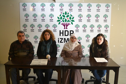 İzmirden direniş nöbetine destek