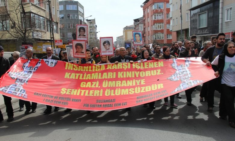 Gazi katliamı 21. yılında unutulmadı