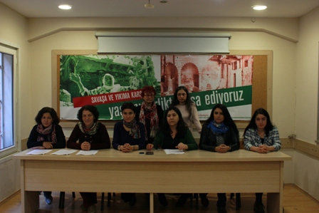 Kadın Dayanışma Koordinasyonu basın toplantısı