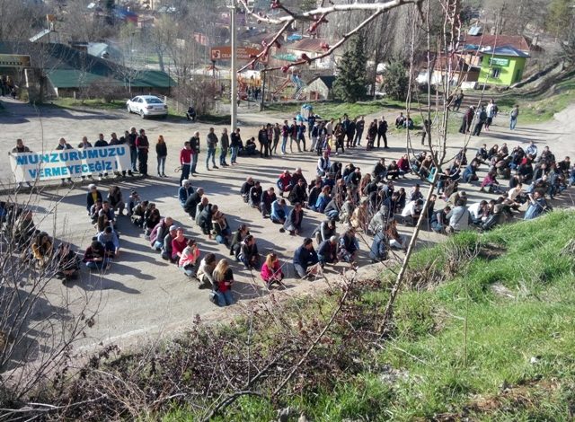 dersimde hes protestosu
