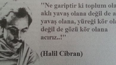 Bir edebiyat sürgünü Halil Cibran