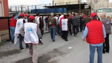 Saadet Gıdada önünde işçilere saldırı