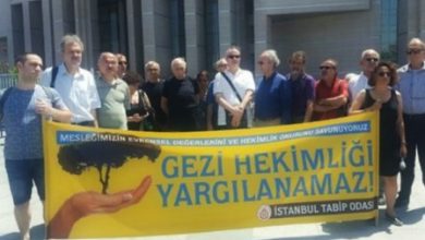 Gezi hekimlerinin yargılandığı dava ertelendi