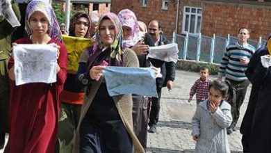 Dilovasında kömür ocakları protesto edildi