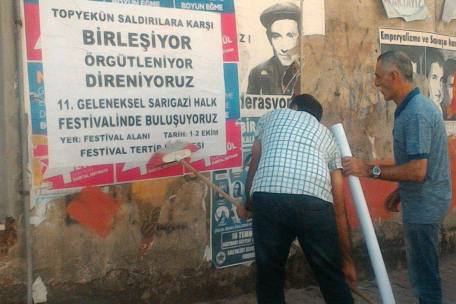 sarigazide festivale hazirlik