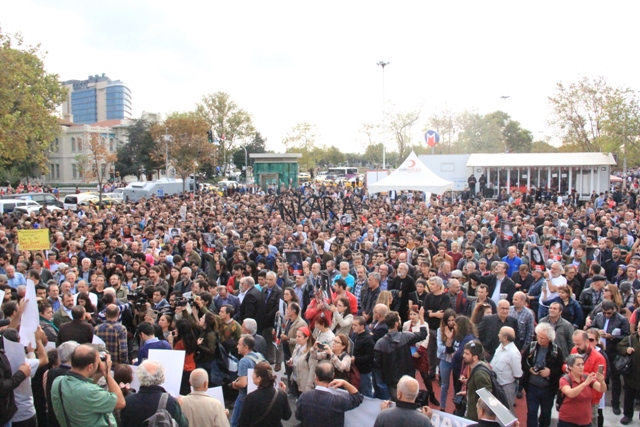 İstanbul 10 Ekim anması