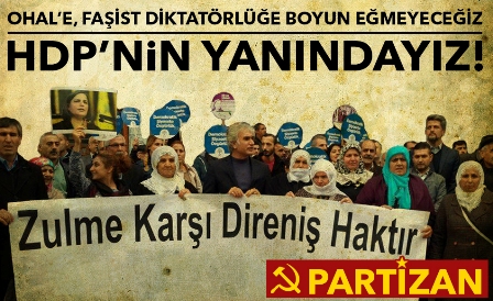 izmir partizandan cagri