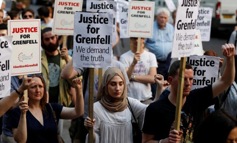 grenfell icin adalet