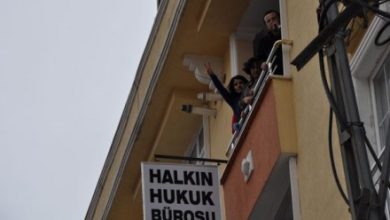 Halkın Hukuk Bürosuna baskın