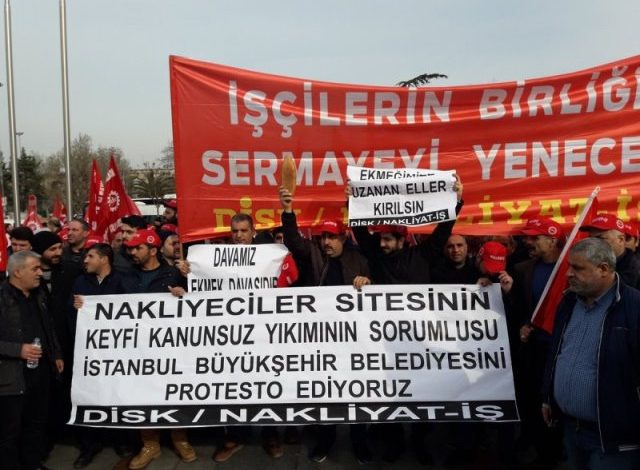 iscilerden ibbye protesto