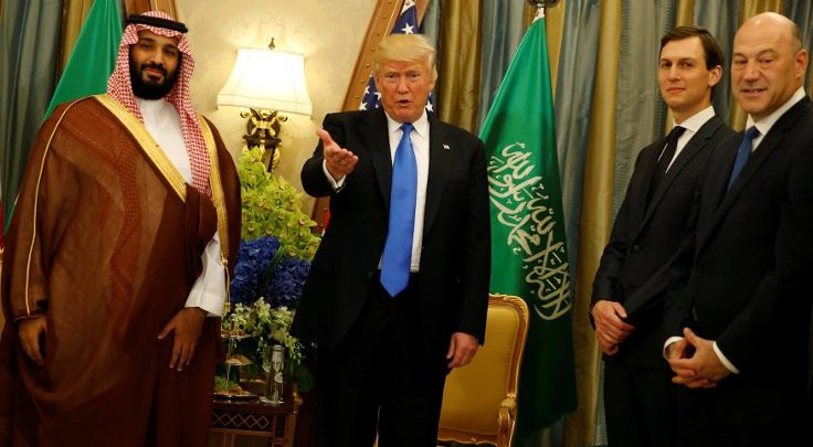 donad trum suudi arabistan